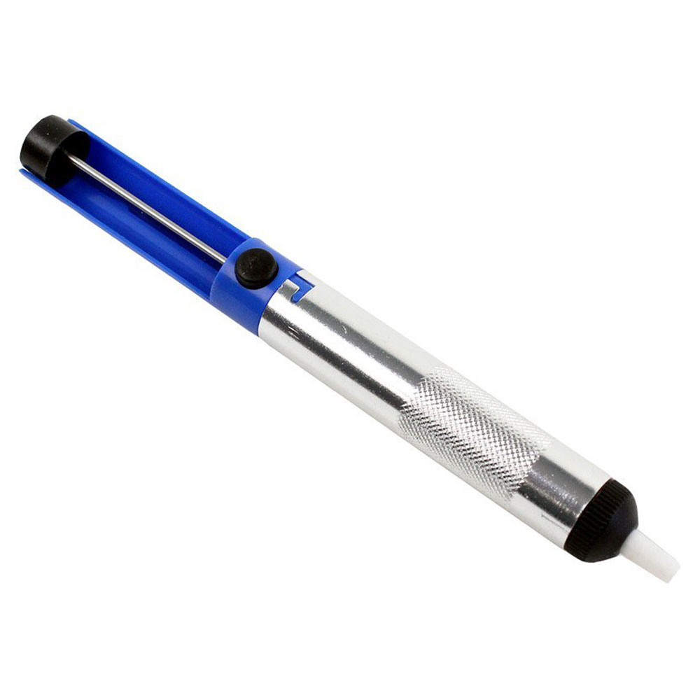 قلع کش پمپی ۲ رنگ آبی نقره ای P/BL